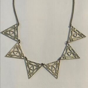 Geometric Gold Necklace